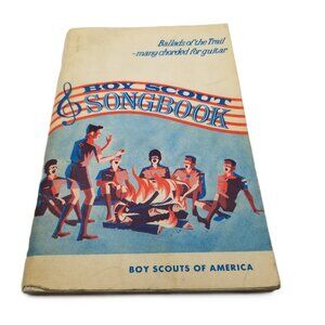 Boy Scouts of America Songbook 1970 BSA Camp Songs Guitar Chords Booklet